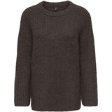 ONLY ONLY dame strik ONLMAGGIE Knit Coffee Bean Melange