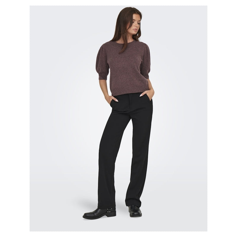 ONLY ONLY dame strik ONLRICA Knit Rose Brown Melange