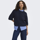 ONLY ONLY dame strik ONLSIMONI Knit Night Sky Melange
