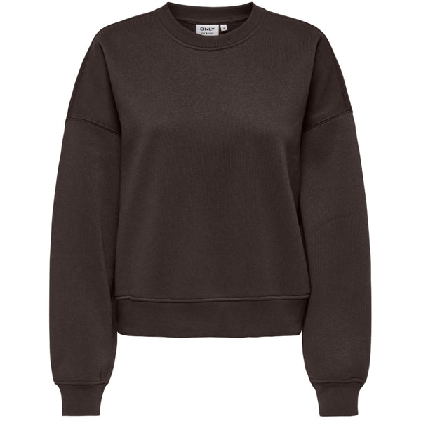 ONLY ONLY dame sweatshirt ONLBEST Sweatshirt Chocolate Torte