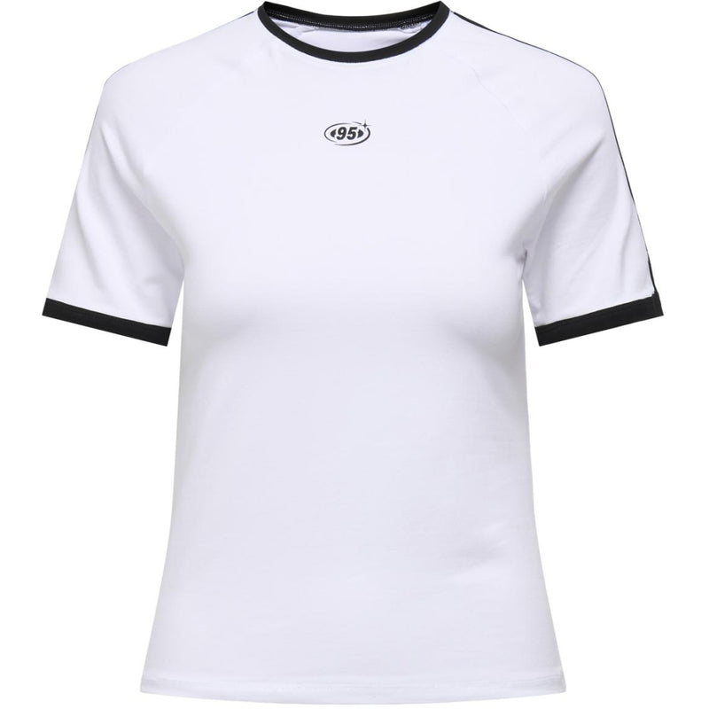 ONLY ONLY dame t-shirt ONLCHOICE T-shirt Bright White 95 logo