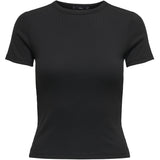 ONLY ONLY dame t-shirt ONLJUNE T-shirt Black