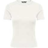 ONLY ONLY dame t-shirt ONLJUNE T-shirt Cloud Dancer