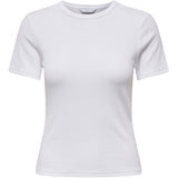 ONLY ONLY dame t-shirt ONLJUNE T-shirt White
