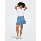 ONLY ONLY dame t-shirt ONLKETTY T-shirt bright white strawberry