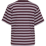 ONLY ONLY dame t-shirt ONLLIVNIA T-shirt Burgundy CD TRIPLE