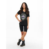 ONLY ONLY dame t-shirt ONLLUCY T-shirt Black LOTUS