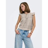 ONLY ONLY dame top ONLARIS Top Pumice Stone