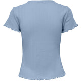 ONLY ONLY dame top ONLCARLOTTA Top Soft Chambray