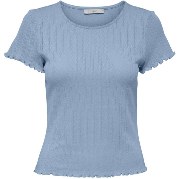 ONLY ONLY dame top ONLCARLOTTA Top Soft Chambray