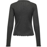 ONLY ONLY dame top ONLCARLOTTA Top Dark grey melange