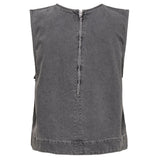 ONLY ONLY dame top ONLDORSI Top Medium Grey Denim
