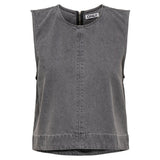 ONLY ONLY dame top ONLDORSI Top Medium Grey Denim
