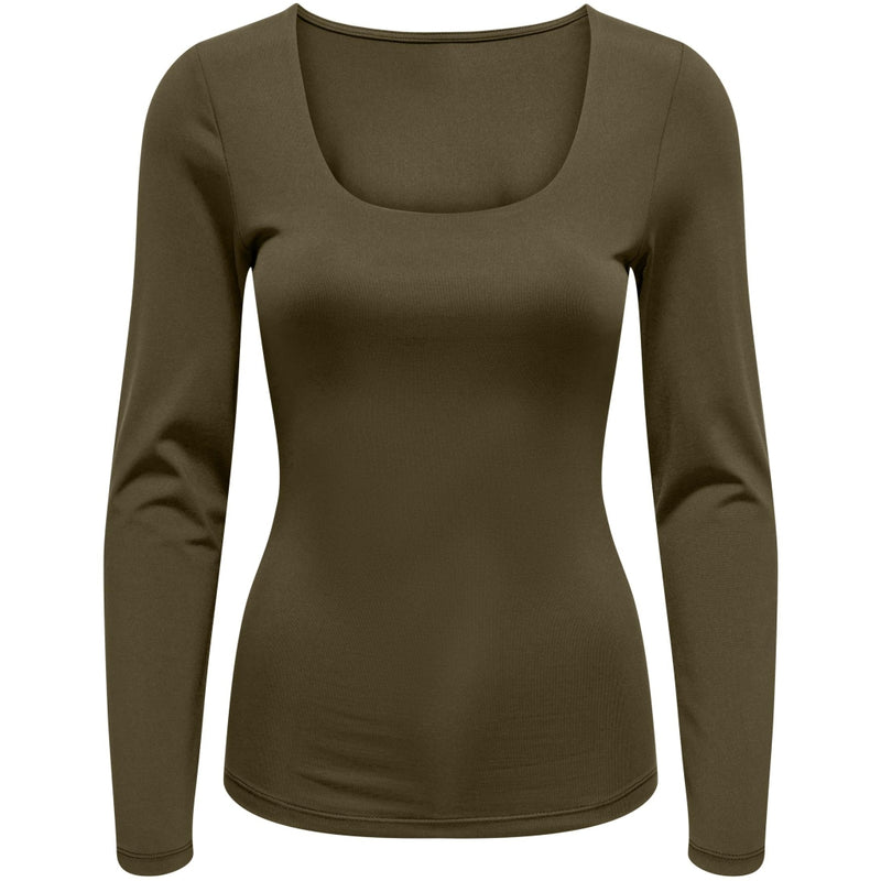 ONLY ONLY dame top ONLEA Top Dark Olive