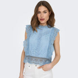 ONLY ONLY dame top ONLKARO Top Cashmere Blue