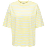 ONLY ONLY dame top ONLLISA Top Double Cream CD/ BLUE