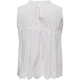 ONLY ONLY dame top ONLLOU Restudsalg Bright White