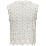 ONLY ONLY dame top ONLLUNA Knit Cloud Dancer