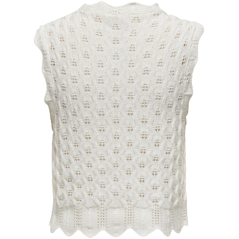 ONLY ONLY dame top ONLLUNA Knit Cloud Dancer