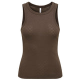 ONLY ONLY dame top ONLMADISON Tanktop Chocolate Martini Heart