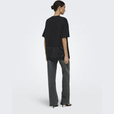 ONLY ONLY dame top ONLMEXA T-shirt Black