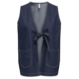 ONLY ONLY dame vest ONLIDA Vest Dark Blue Denim