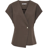 ONLY ONLY dame vest ONLYASMINE Vest Chocolate Torte