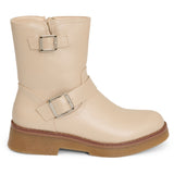 SHOES Olga Dame Støvler 68252 Shoes Beige