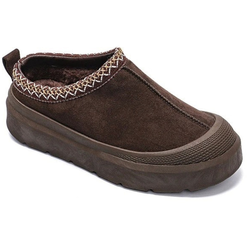 SHOES Olivia dame hjemmesko WD153 Shoes Brown