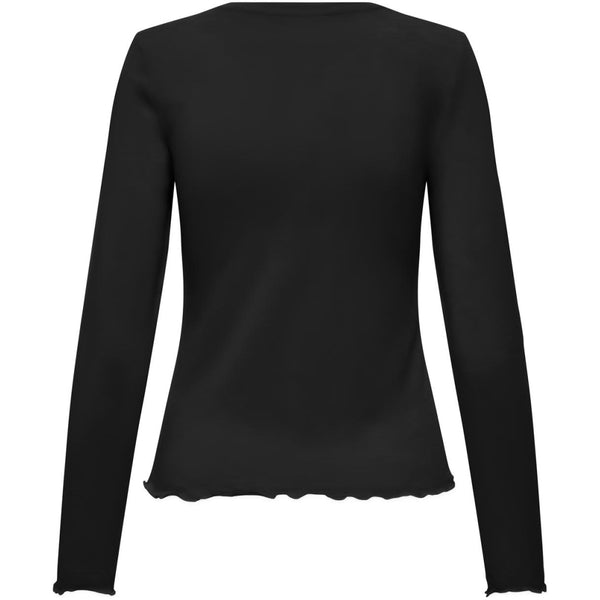 ONLY Onely dame langærmet top ONLVIRRO Top Black