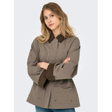 ONLY Only dame jakke ONLEJA Jacket Walnut Chocolate Brown