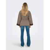 ONLY Only dame jakke ONLEJA Jacket Walnut Chocolate Brown