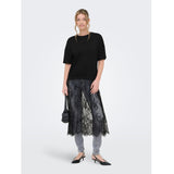 ONLY Only dame kjole ONLTENNA Dress Black Dtm lace