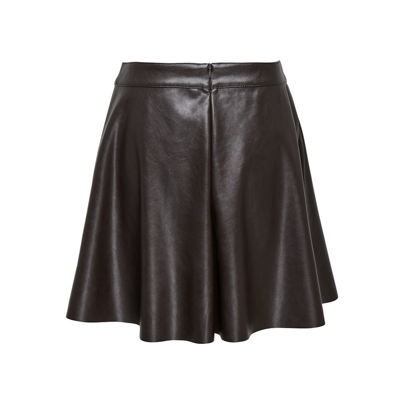 ONLY Only dame nederdel ONLLUNA Skirt Black Coffee