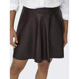 ONLY Only dame nederdel ONLLUNA Skirt Black Coffee