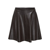 ONLY Only dame nederdel ONLLUNA Skirt Black Coffee