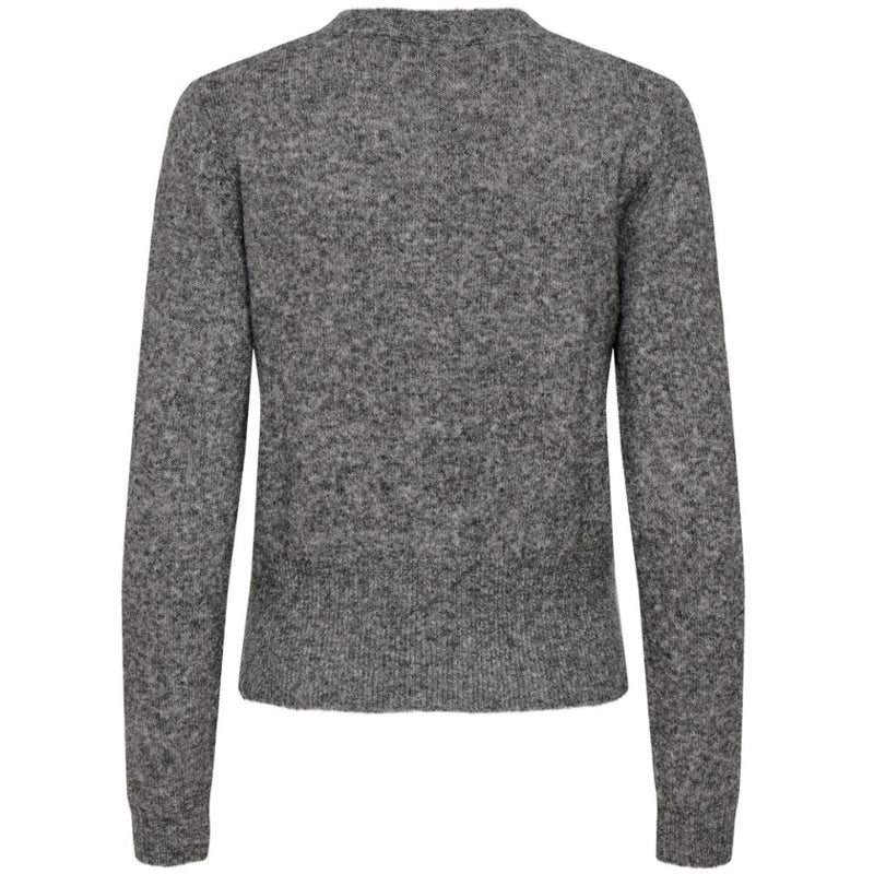 ONLY Only dame strik ONLHAVANNA Knit Medium grey melange