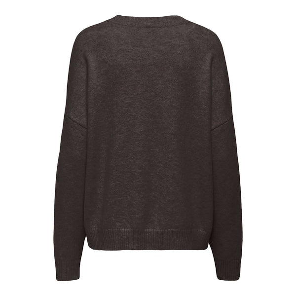 ONLY Only dame strik ONLRENE Knit Chocolate Torte Melange