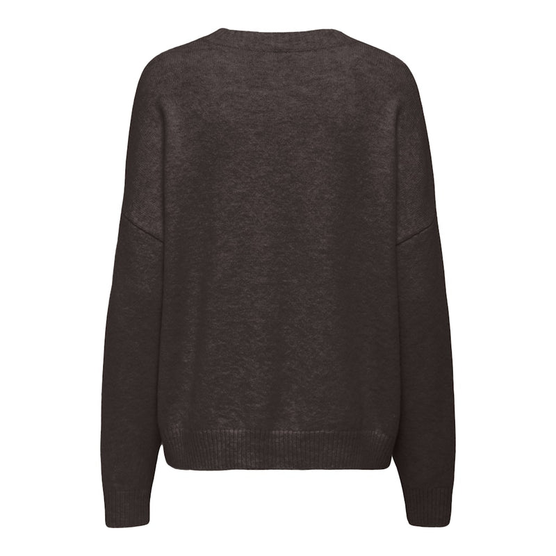 ONLY Only dame strik ONLRENE Knit Chocolate Torte Melange