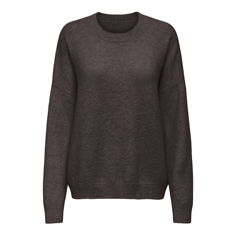 ONLY Only dame strik ONLRENE Knit Chocolate Torte Melange