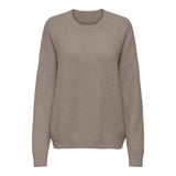 ONLY Only dame strik ONLRENE Knit Fungi Detail MELANGE