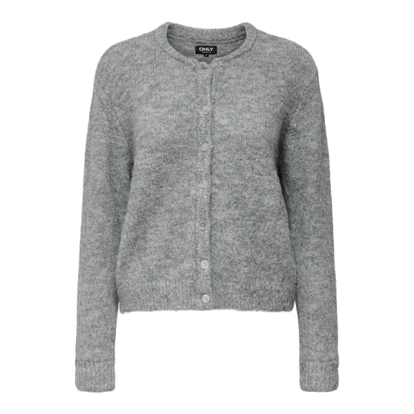 ONLY Only dame strik cardigan ONLMAGGIE Knit Light Grey Melange
