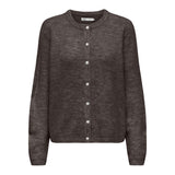 ONLY Only dame strik cardigan ONLSIMONI Knit Coffee Bean