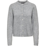 ONLY Only dame strik cardigan ONLSIMONI Knit Medium grey melange
