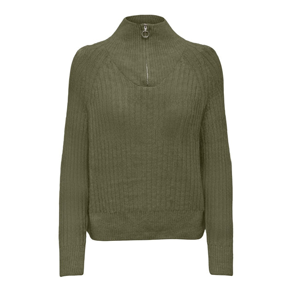ONLY Only dame strik trøje ONLLEISE Knit WINTER MOSS