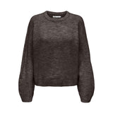 ONLY Only dame striktrøje ONLSIMONI Knit Coffee Bean