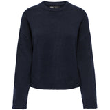 ONLY Only dame striktrøje ONLSIMONI Pullover Night Sky