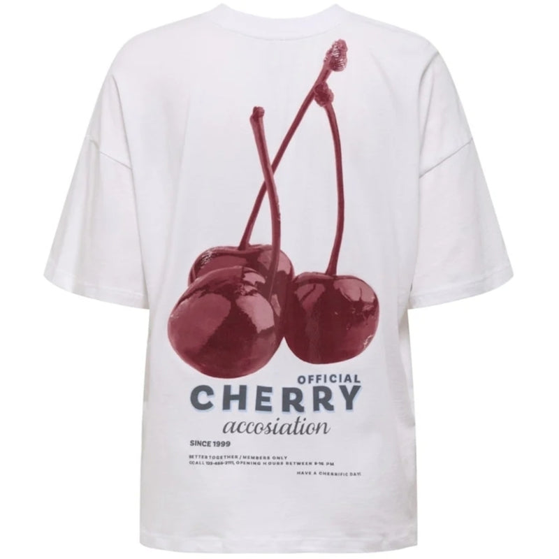 ONLY Only dame tee ONLCARRIE T-shirt Bright white Association