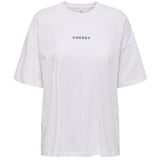 ONLY Only dame tee ONLCARRIE T-shirt Bright white Association