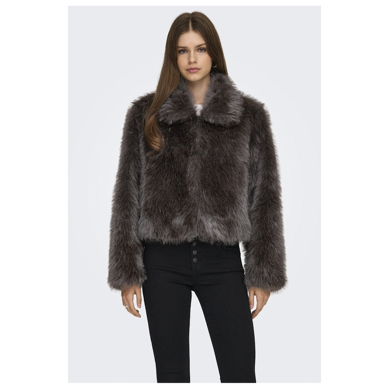 ONLY Only dame vinterjakke ONLMANNY Winter jacket Chocolate Torte